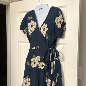 Tropical Midi Dress